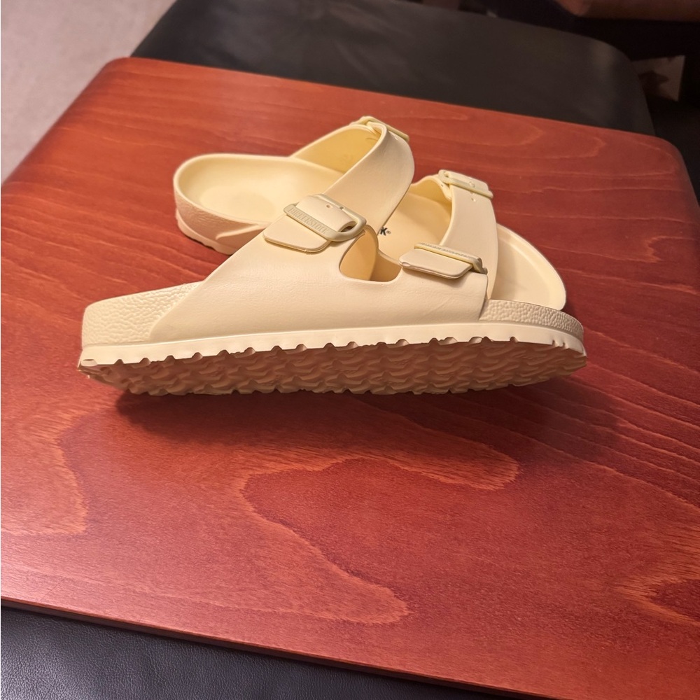 Birkenstock Pastel Yellow Sandals
